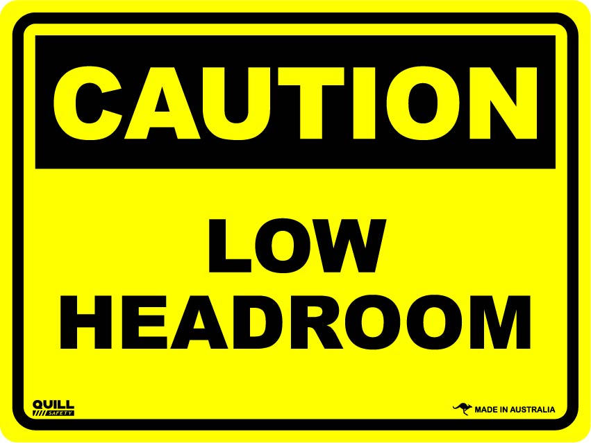 Caution Signs - Low Headroom Image