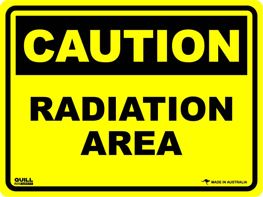 Caution Signs - Radiation Area Image