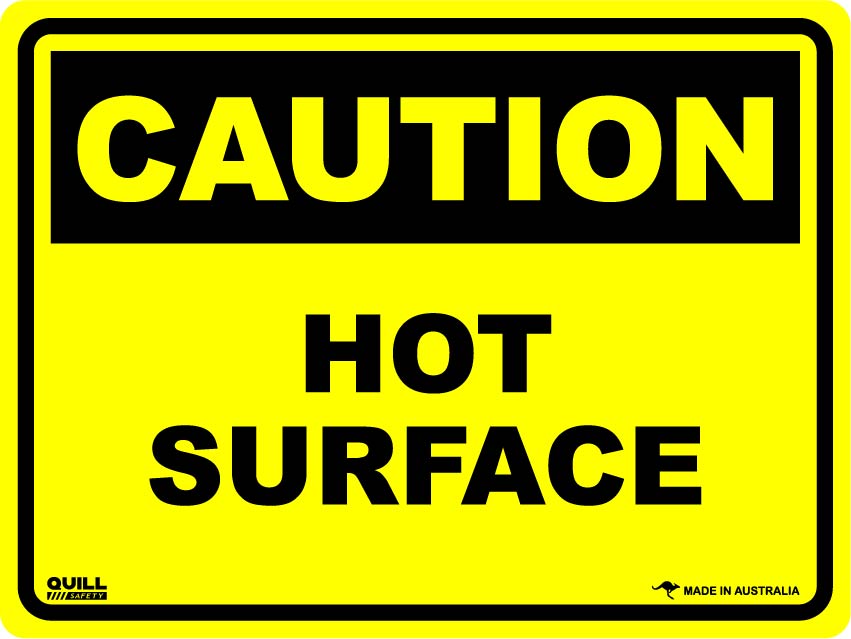 Caution Signs - Hot Surface Image