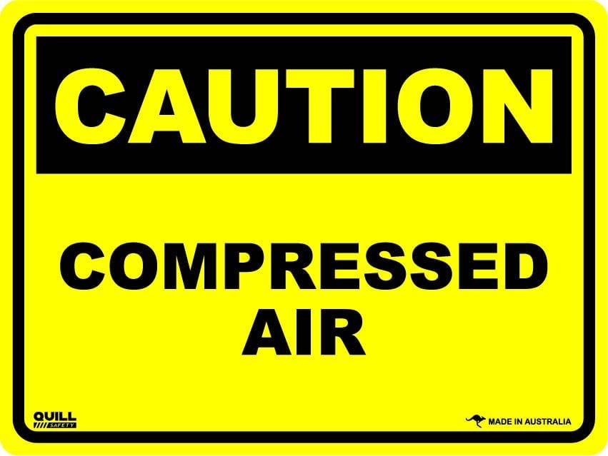 Caution Signs - Compressed Air Sign Image