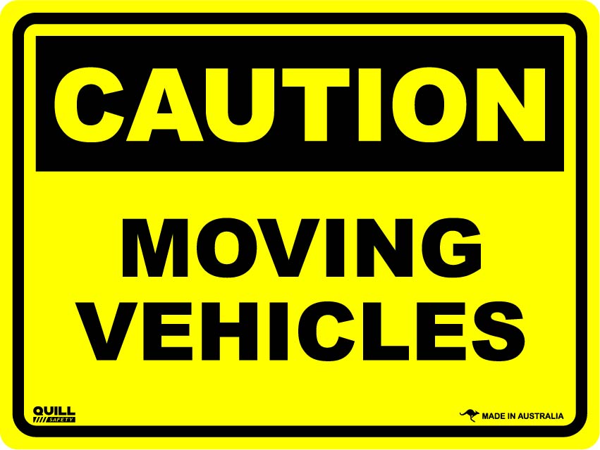 Caution Signs - Moving Vehicles Image