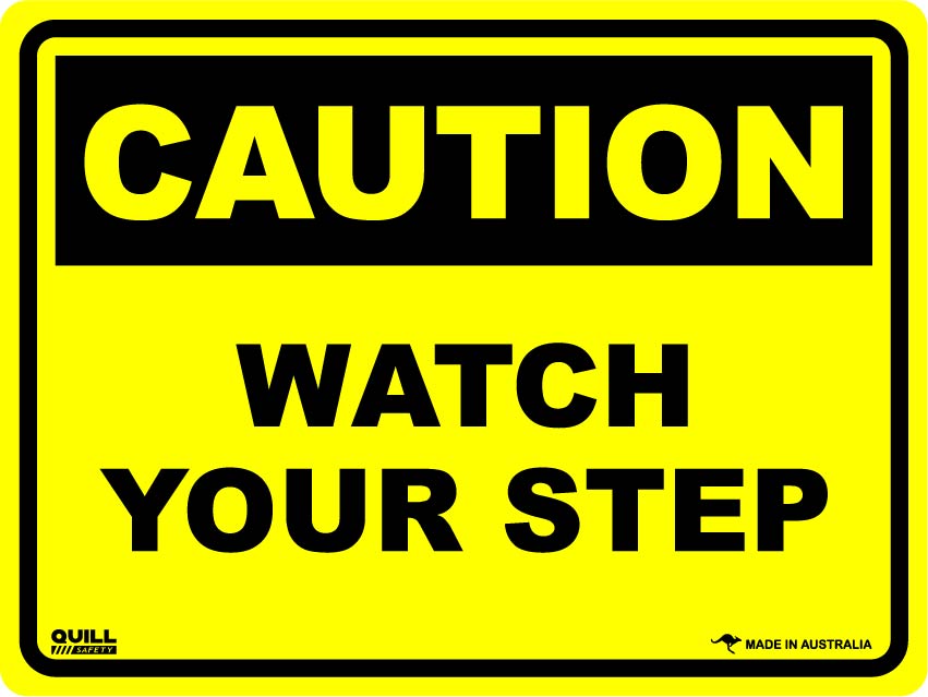 Caution Signs - Watch Your Step image