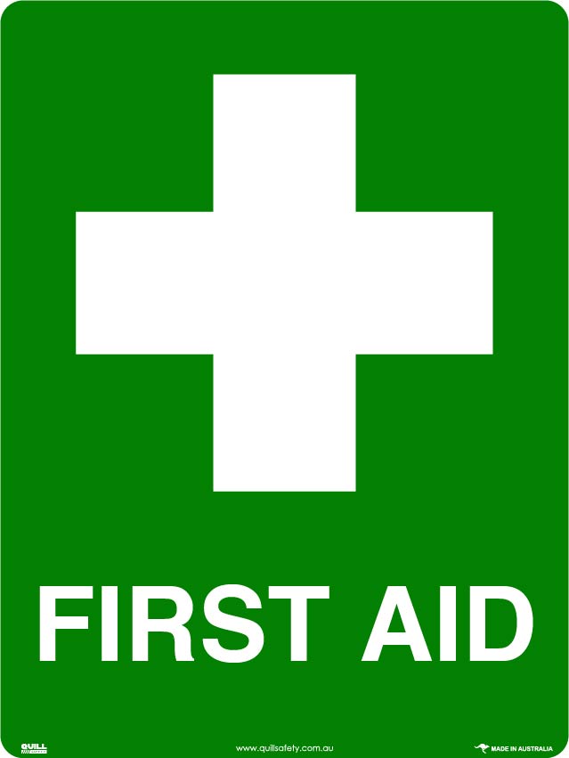 Emergency Signs - First Aid Image