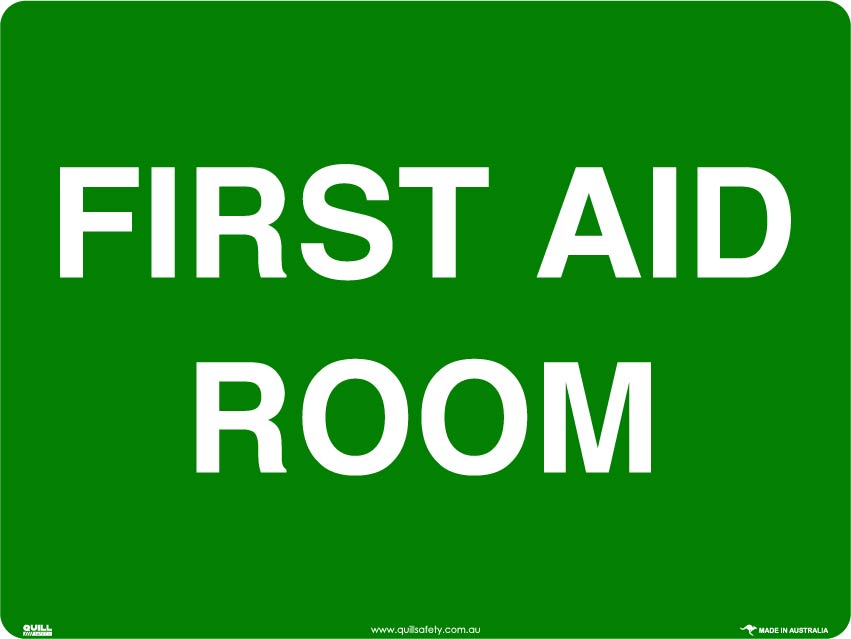Emergency Signs - First Aid Room Image