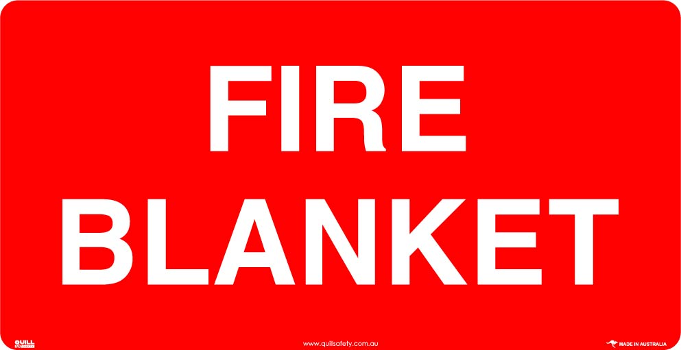 Fire Signs - Fire Blanket Image