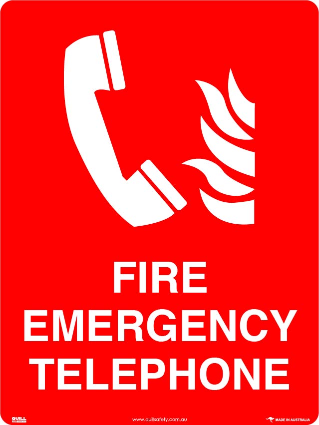 Fire Signs - Fire Emergency Telephone Image