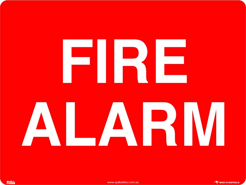 Fire Signs - Fire Alarm Image