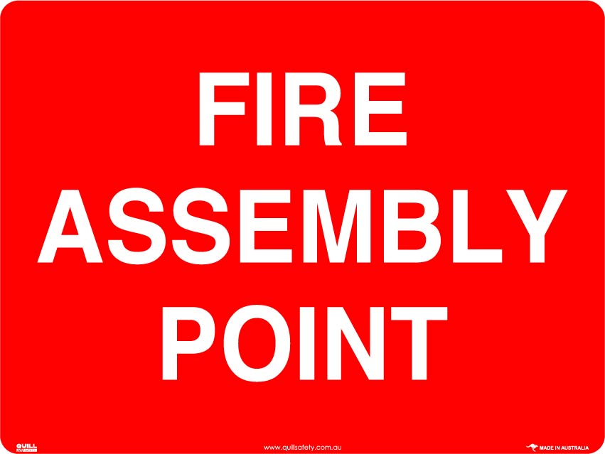 Fire Signs - Fire Assembly Point Image
