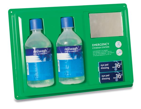 First Aid - Premier Eye Care Station Wall Mount Image