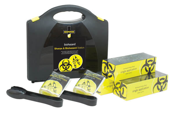 First Aid - Sharps & Biohazard Station Image