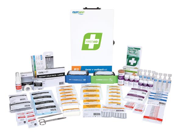 Farm and Outback First Aid Kit - Metal Cabinet Image