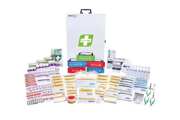 Large Industrial High Risk Medic - First Aid Kit - Metal Cabinet Image