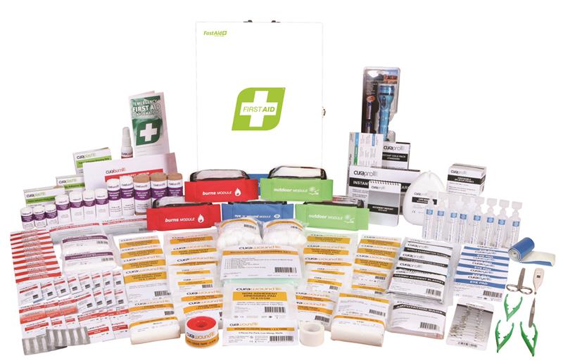 Remote Area High Risk Medic First Aid Kit Metal Cabinet Image