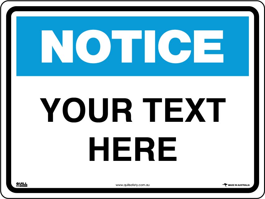 Safety Signs and Symbols