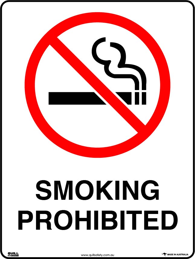 Prohibition Signs - Smoking Prohibited Image