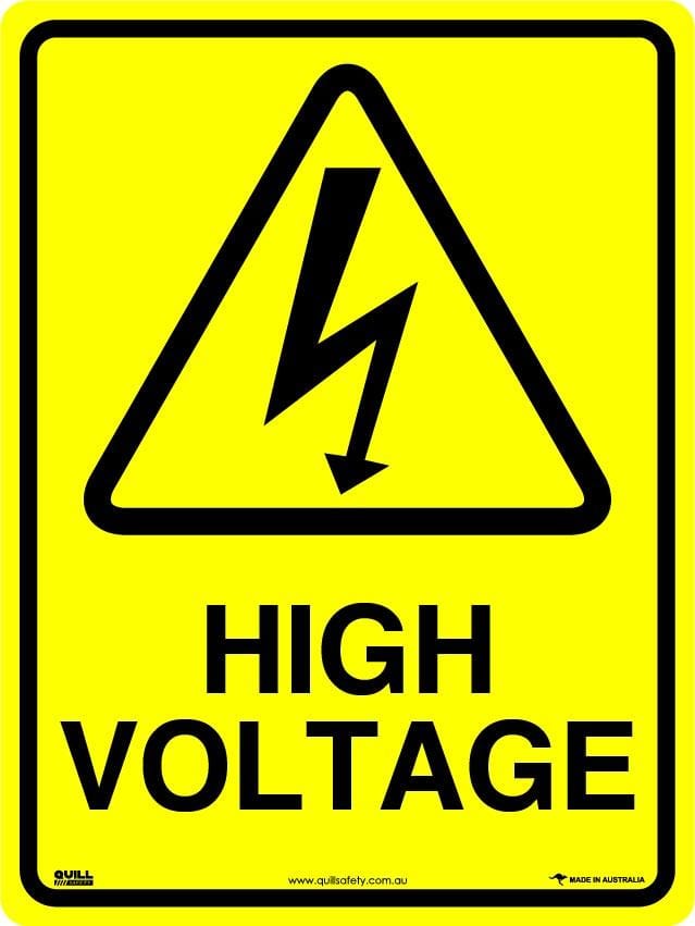 Warning Signs - High Voltage Image