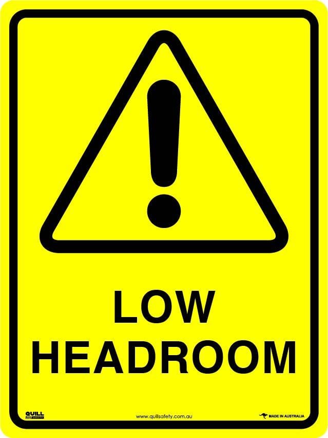 Warning Signs - Low Headroom Image