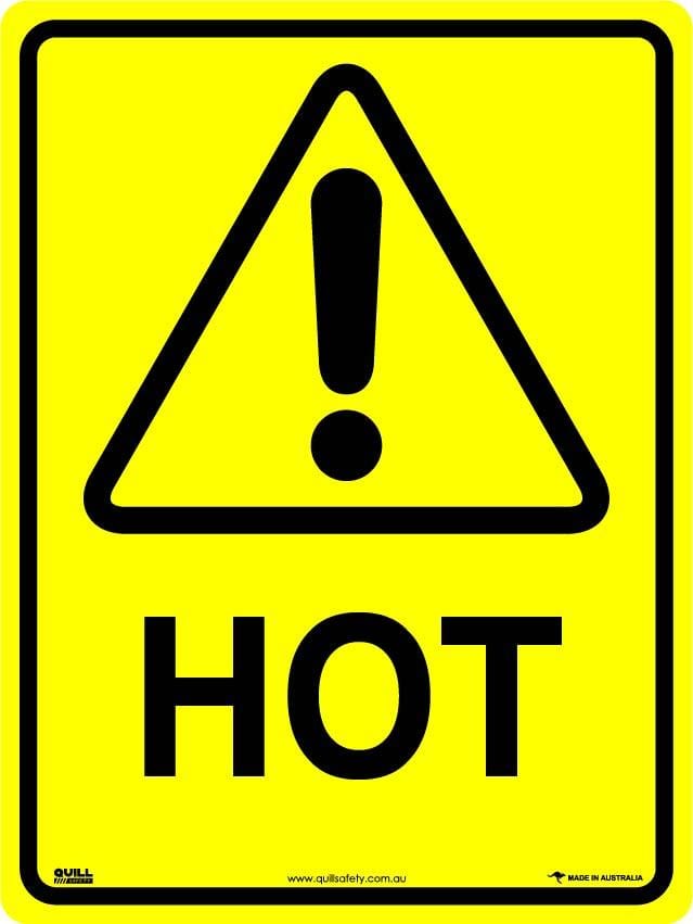Warning Signs - Hot Image