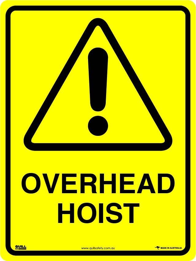 Warning Signs - Overhead Hoist Image
