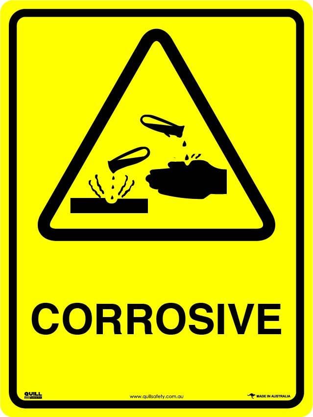 Warning Signs - Corrosive Image