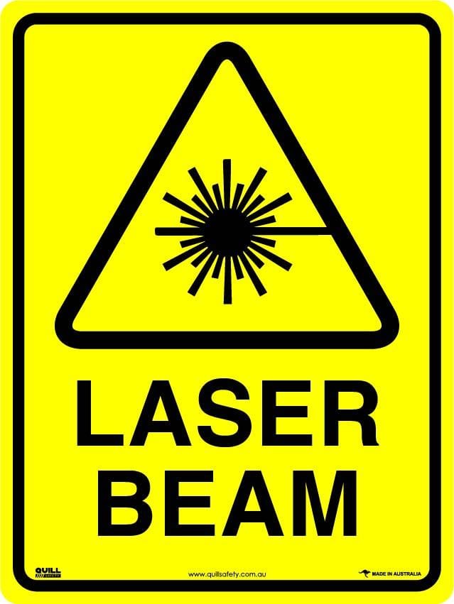 Warning Signs - Laser Beam Image