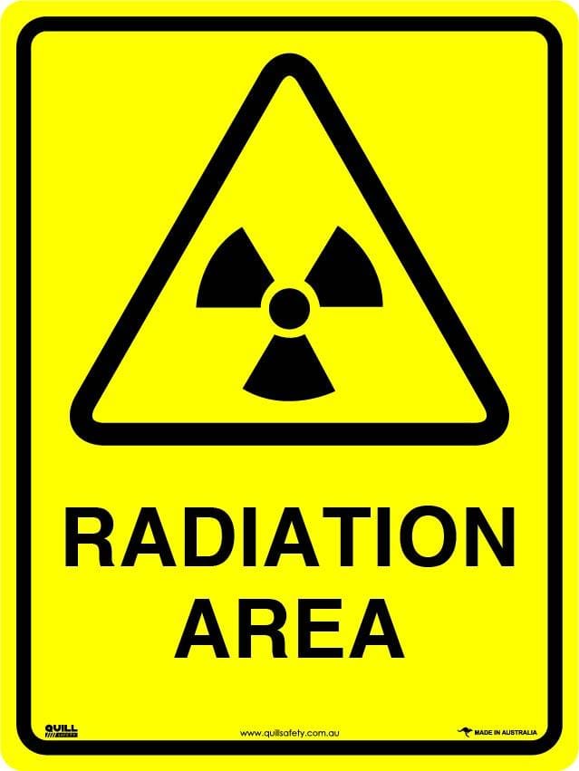 Warning Signs - Radiation Area Image