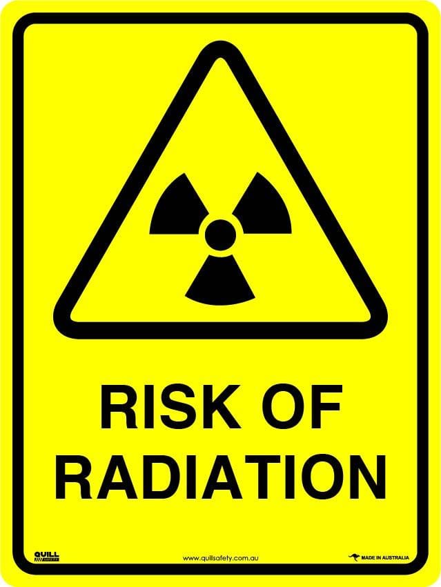 Warning Signs - Risk Of Radiation Image