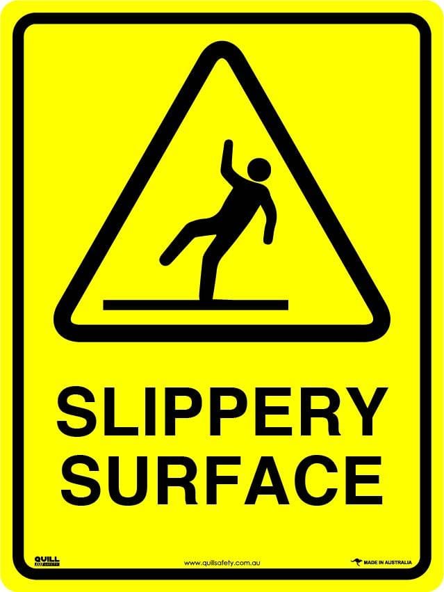 Warning Signs - Slippery Surface Image