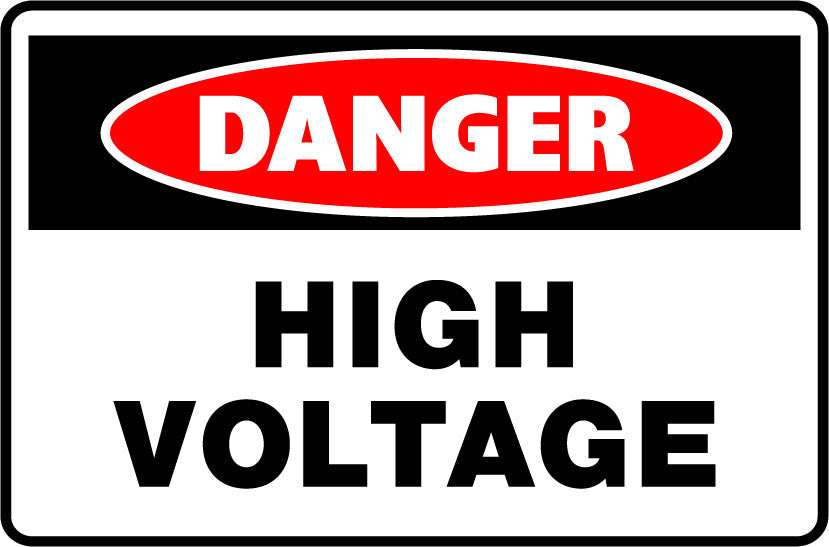 Danger Signs - High Voltage Image