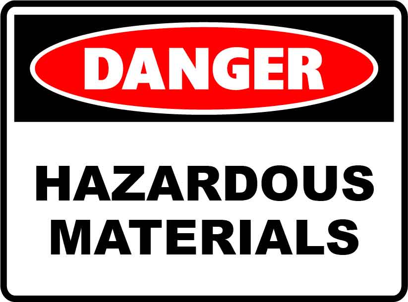 Danger Signs - Hazardous Materials Image