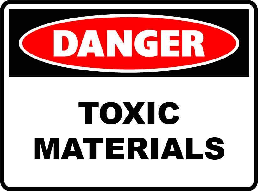 Danger Signs - Toxic Materials Image