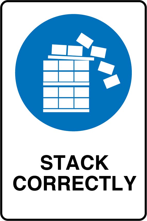 Mandatory Signs - Stack Correctly Image