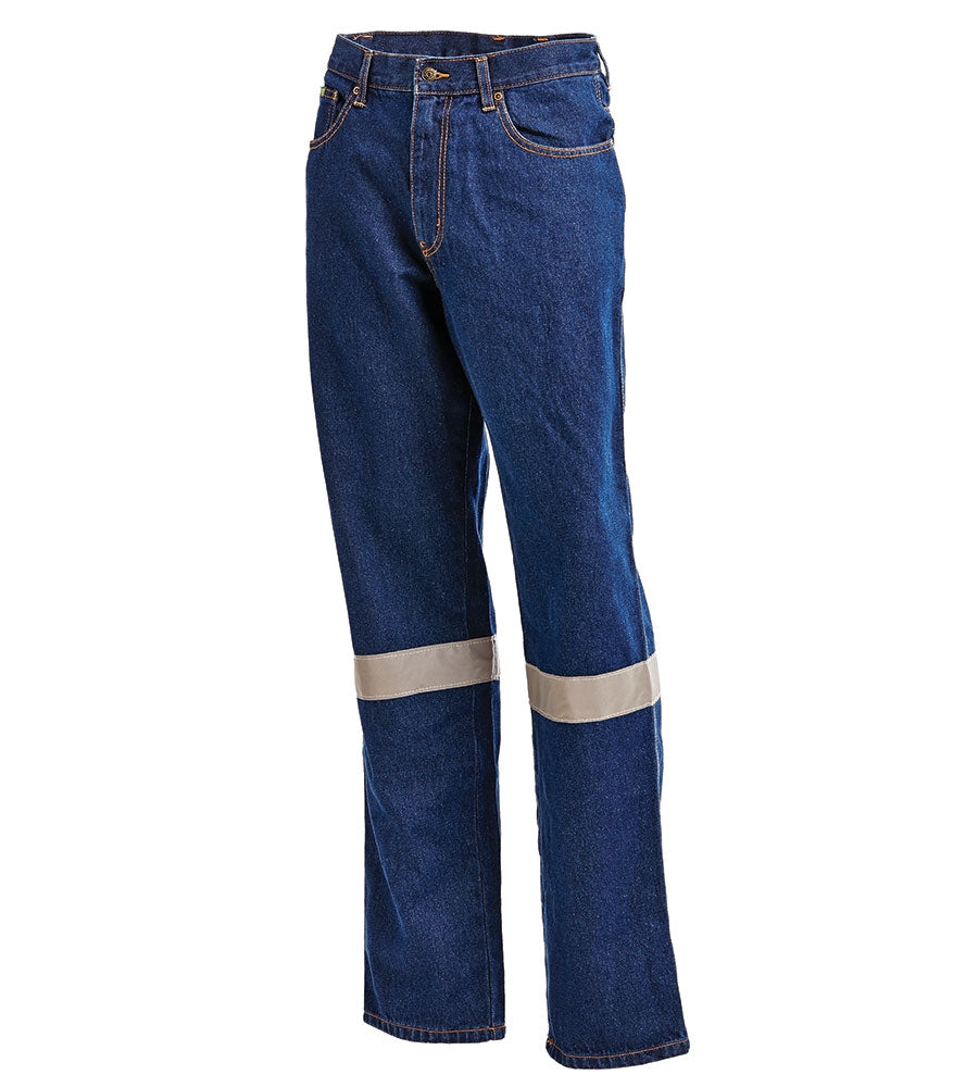 Workit Denim Jeans with 3M Reflective Tape Image